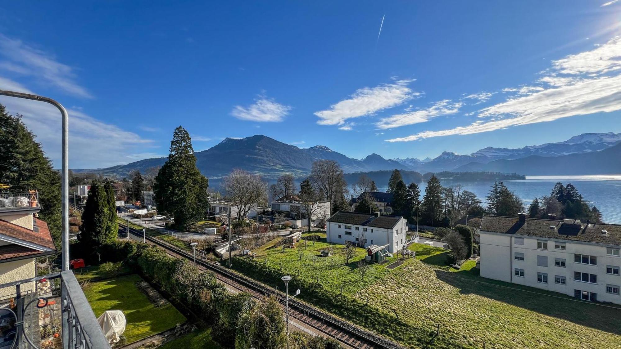 Boutique Apartment Lakeview Luzern 3 Экстерьер фото