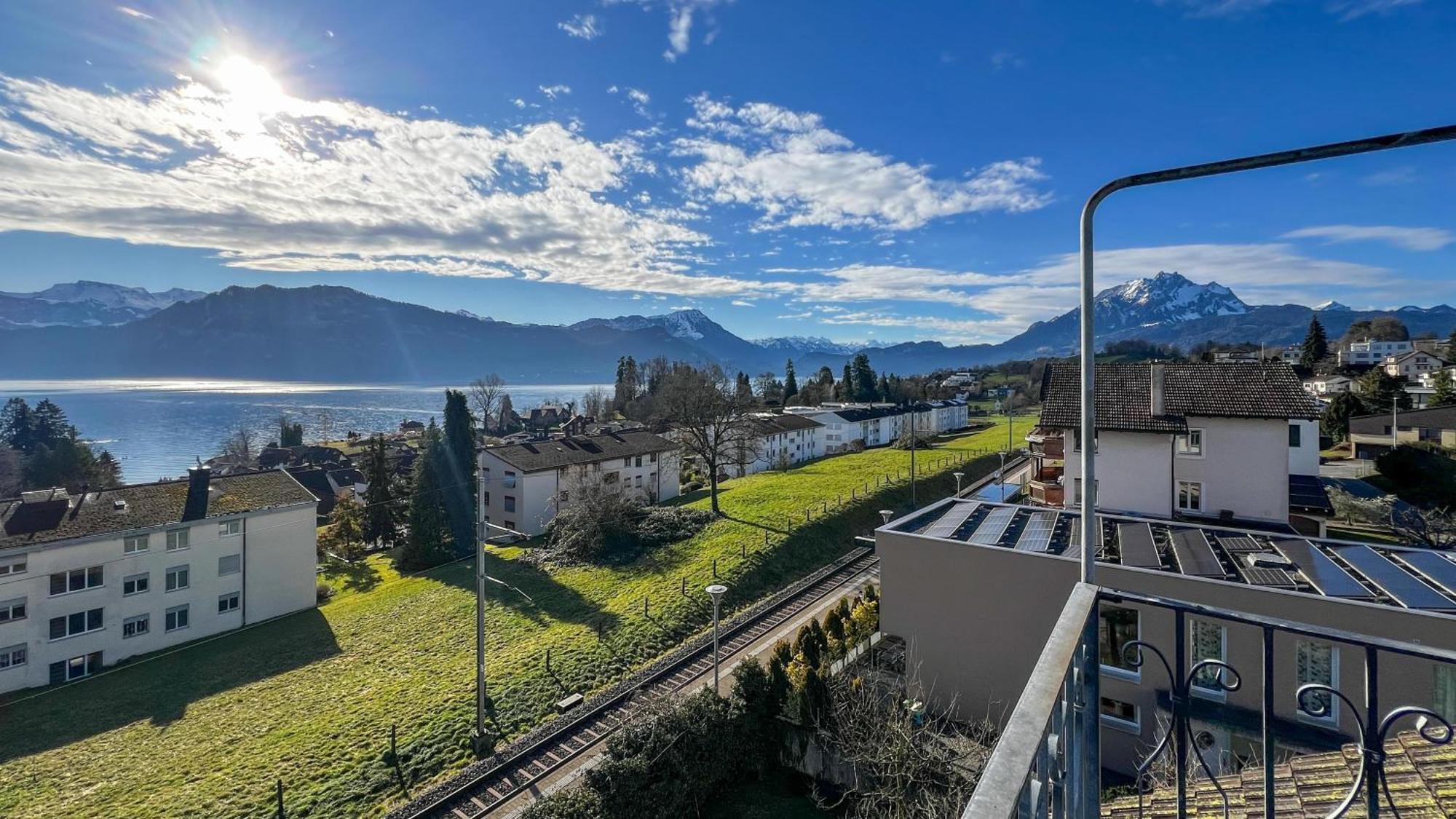 Boutique Apartment Lakeview Luzern 3 Экстерьер фото